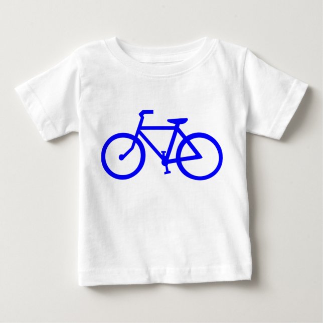 Fahrrad Baby T-shirt (Vorderseite)