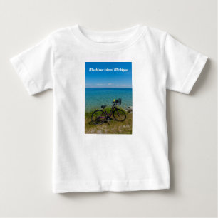 Fahrrad bei Mackinac Baby T-shirt