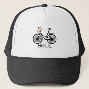 Fahrrad-Braut-T-Shirts und Geschenke Truckerkappe