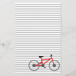 Fahrrad-Briefpapier Briefpapier