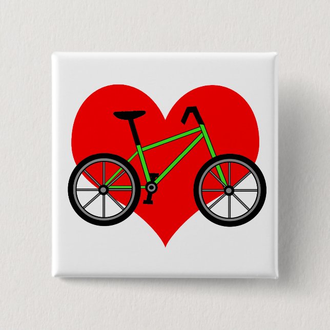 Fahrrad-Button Button (Vorderseite)