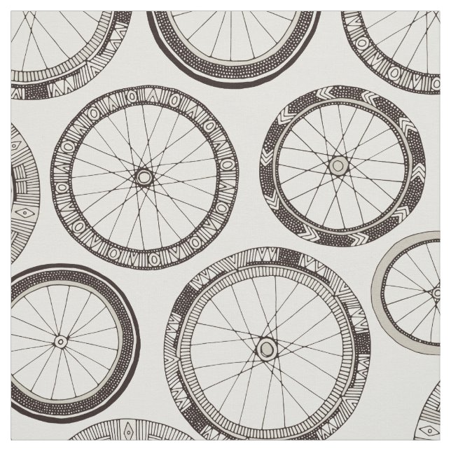 Fahrrad dreht Perle Stoff (Muster)