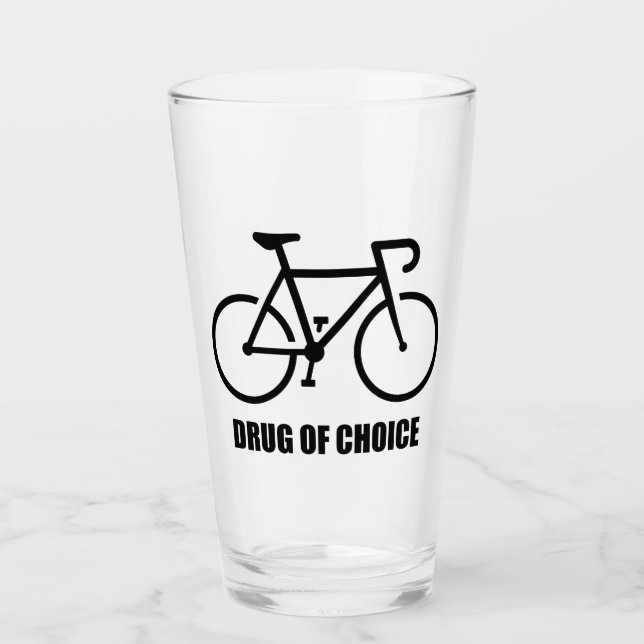 Fahrrad, Droge of Choice Glas (Vorderseite)