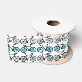 Fahrrad-Druck-Entwurf Satinband