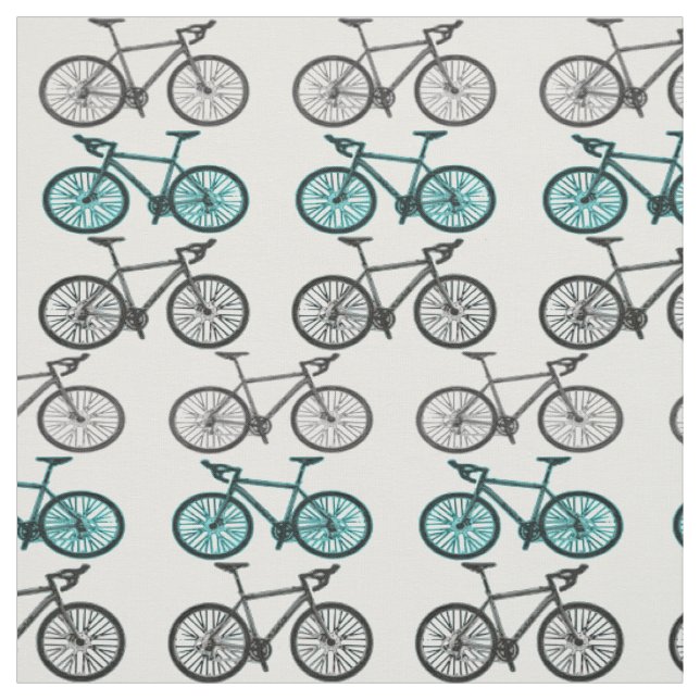 Fahrrad-Druck-Entwurfs-Gewebe-Material Stoff (Muster)