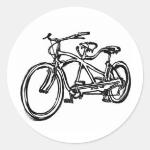 Fahrrad errichtet für Fahrrad 2 (antiken schwinn Runder Aufkleber