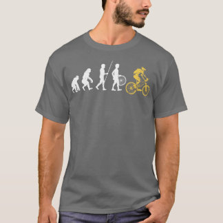 Fahrrad-Evolution-Radfahrer T-Shirt
