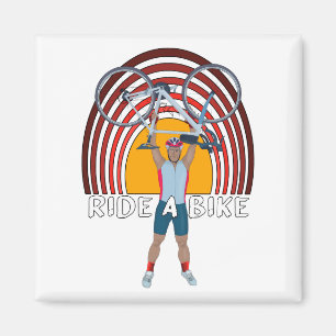 Fahrrad fahren magnet