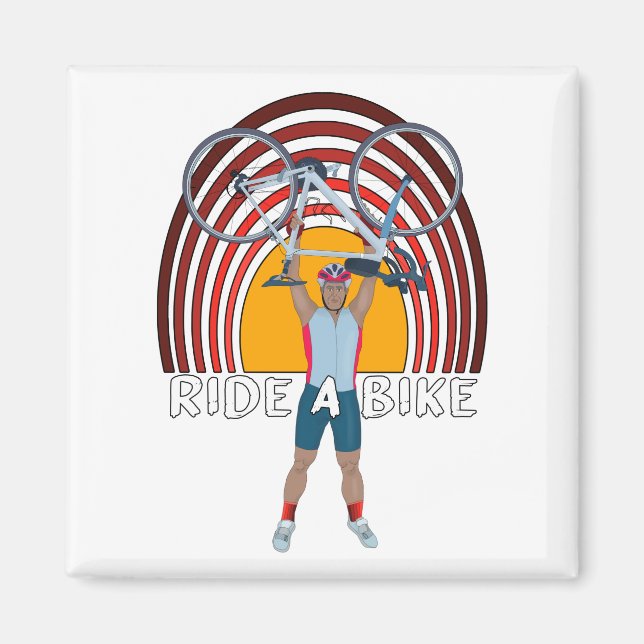 Fahrrad fahren magnet (Vorne)