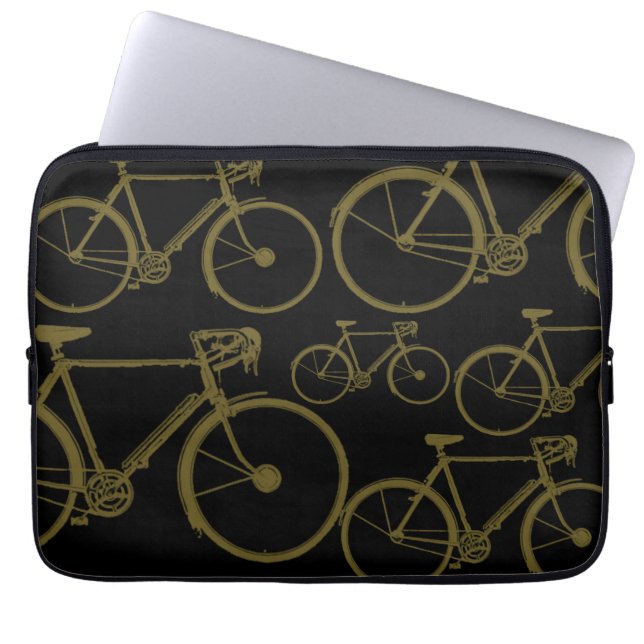 Fahrrad, Fahrrad, Fahrrad Laptopschutzhülle (Vorderseite)