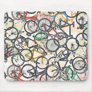 Fahrrad - Fahrrad + Fahrrad Mousepad