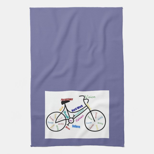 Fahrrad, Fahrrad, Fahrrad, Sport, Fahrrad, Motivie Handtuch (Vertikal)