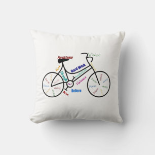 Fahrrad, Fahrrad, Fahrrad, Sport, Fahrrad, Motivie Kissen