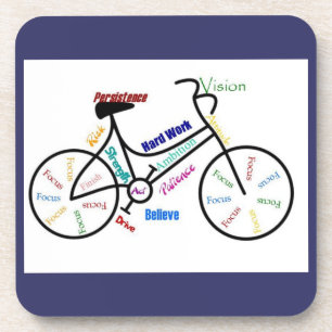 Fahrrad, Fahrrad, Fahrrad, Sport, Fahrrad, Motivie Untersetzer