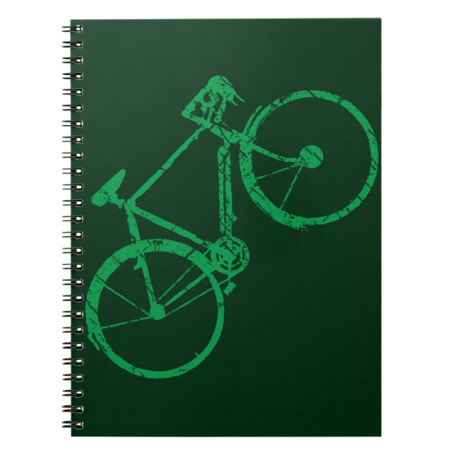 Fahrrad = Fahrrad Notizblock (Vorderseite)