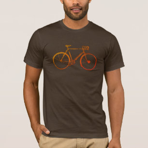 Fahrrad / Fahrradbraun T-Shirt