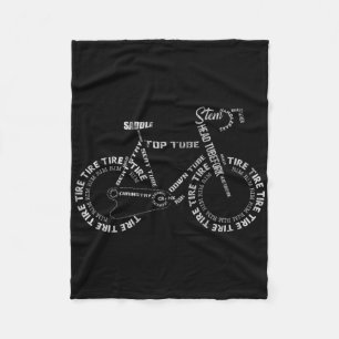 Fahrrad Fahrradteile Radfahren Radfahren Fahrradfa Fleecedecke