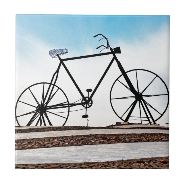 Fahrrad Fliese (Vorderseite)