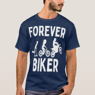 Fahrrad Forever , Motorrad Motorrad Fahrradverleih T-Shirt