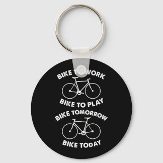 Fahrrad für immer - Cooles Radfahren Schlüsselanhänger