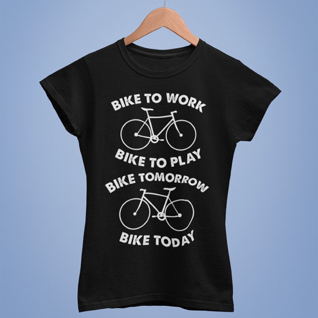 Fahrrad für immer - Cooles Radfahren T-Shirt (Von Creator hochgeladen)