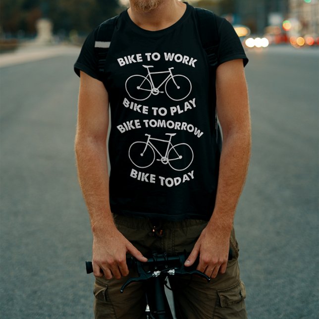 Fahrrad für immer - Cooles Radfahren T-Shirt (Von Creator hochgeladen)