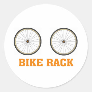 Fahrrad-Gestell Runder Aufkleber
