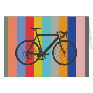 Fahrrad-gestreifter Mehrfarbenregenbogen