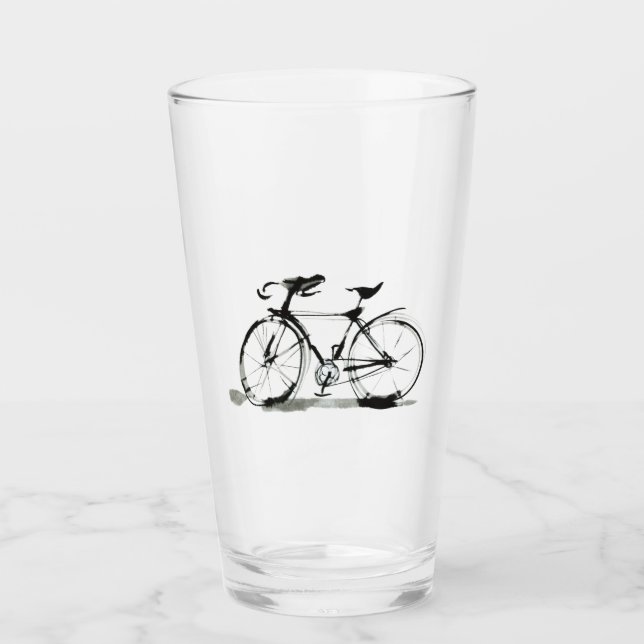 Fahrrad Glas (Vorderseite)