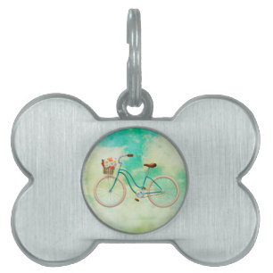 Fahrrad-Haustier-ID-Anhänger Tiermarke