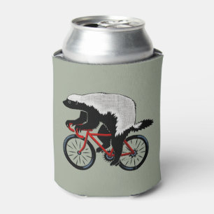 Fahrrad-Honig-Dachs Dosenkühler