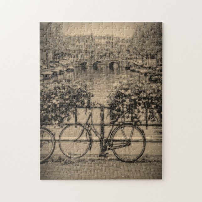 Fahrrad in Amsterdam - 11x14 - 252 pc (Vertikal)