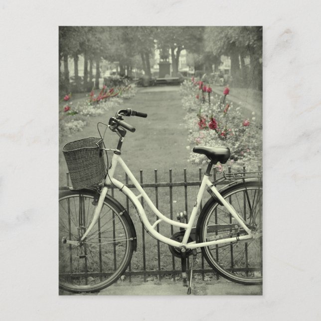 Fahrrad in Kopenhagen Postkarte (Vorderseite)