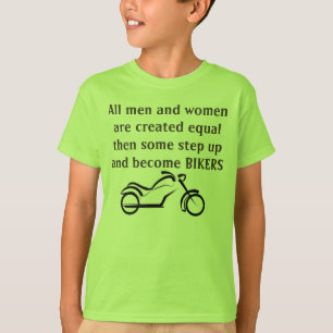 Fahrrad ins Shirt. T-Shirt