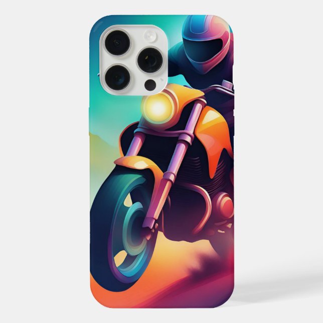 Fahrrad iPhone 15 Pro Max Hülle (Rückseite)