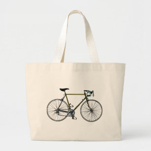 Fahrrad Jumbo Tote Stoffbeutel