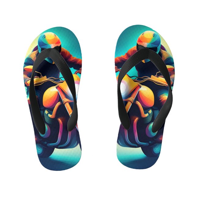 Fahrrad Kinderbadesandalen (Fußbett)