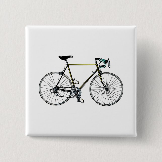 Fahrrad-Knopf Button (Vorderseite)