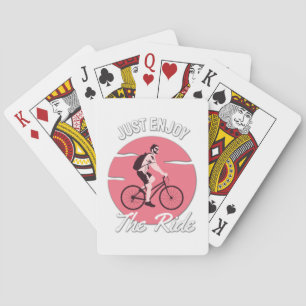 Fahrrad Lover - Genießen Sie die Fahrt Spielkarten