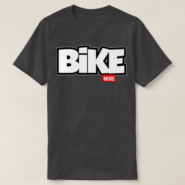 Fahrrad mehr T-Shirt (Design vorne)