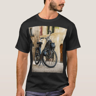 Fahrrad mit Solex-Hilfsmotor T-Shirt