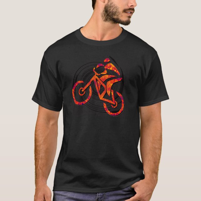 Fahrrad mögen Hans T-Shirt (Vorderseite)