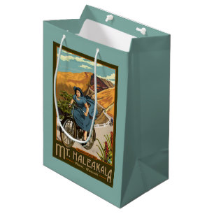 Fahrrad Mt. Haleakala reitet Hawaii Mittlere Geschenktüte