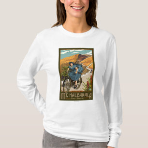 Fahrrad Mt. Haleakala reitet Hawaii T-Shirt
