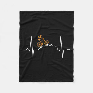 Fahrrad Mtb Zitate Mountainbike Biker Radfahrer Hö Fleecedecke
