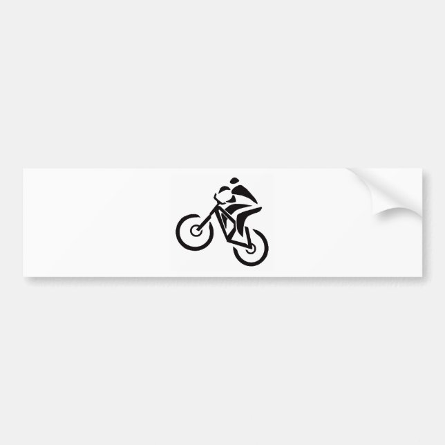 Fahrrad nahe Patagonia Autoaufkleber (Vorne)