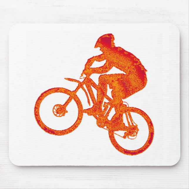 Fahrrad nehmen Zeit Mousepad (Vorne)
