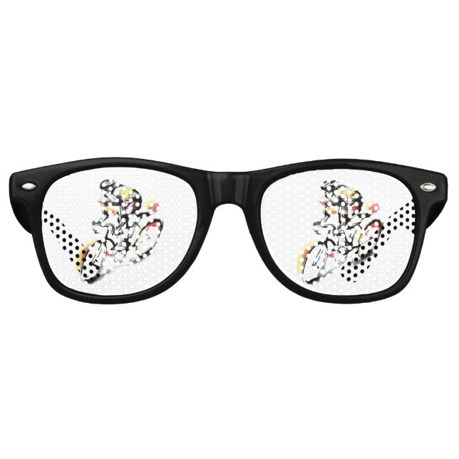 Fahrrad Partybrille (Vorderseite)