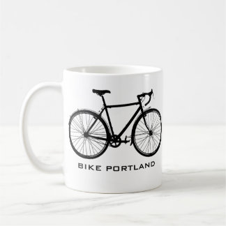 Fahrrad-Portland-Tasse - Single-Geschwindigkeit Kaffeetasse