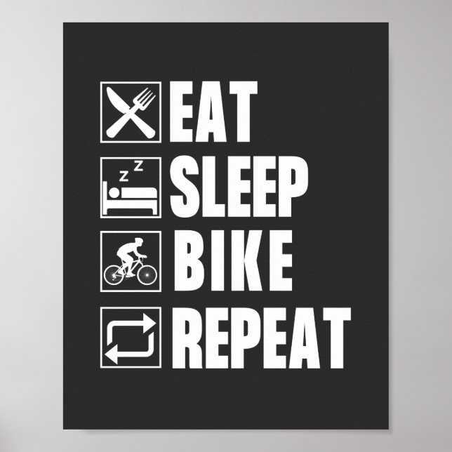Fahrrad Poster (Vorne)
